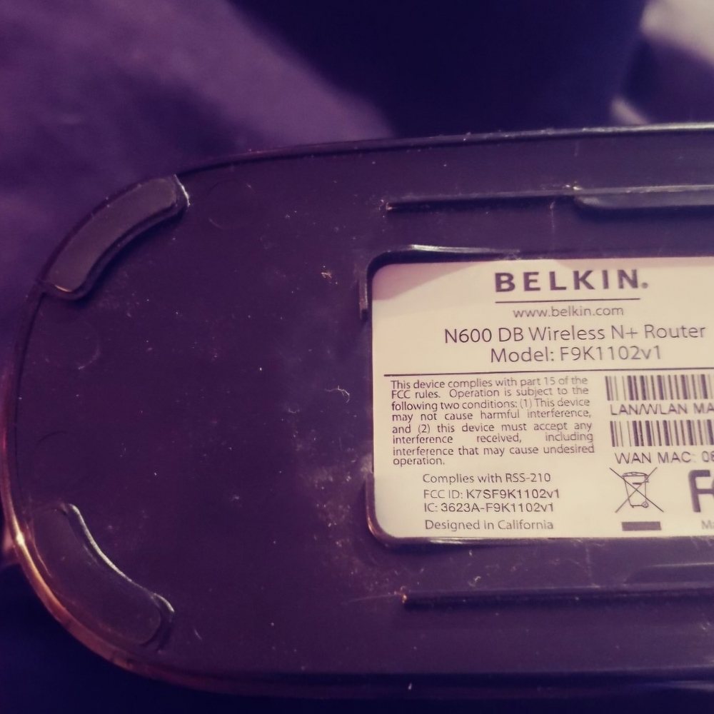 Belkin Wireless Router - Picture 3 of 3